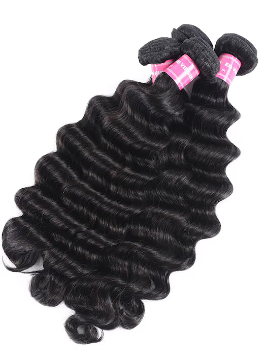 3pcs Deep Wave Virgin Human Hair